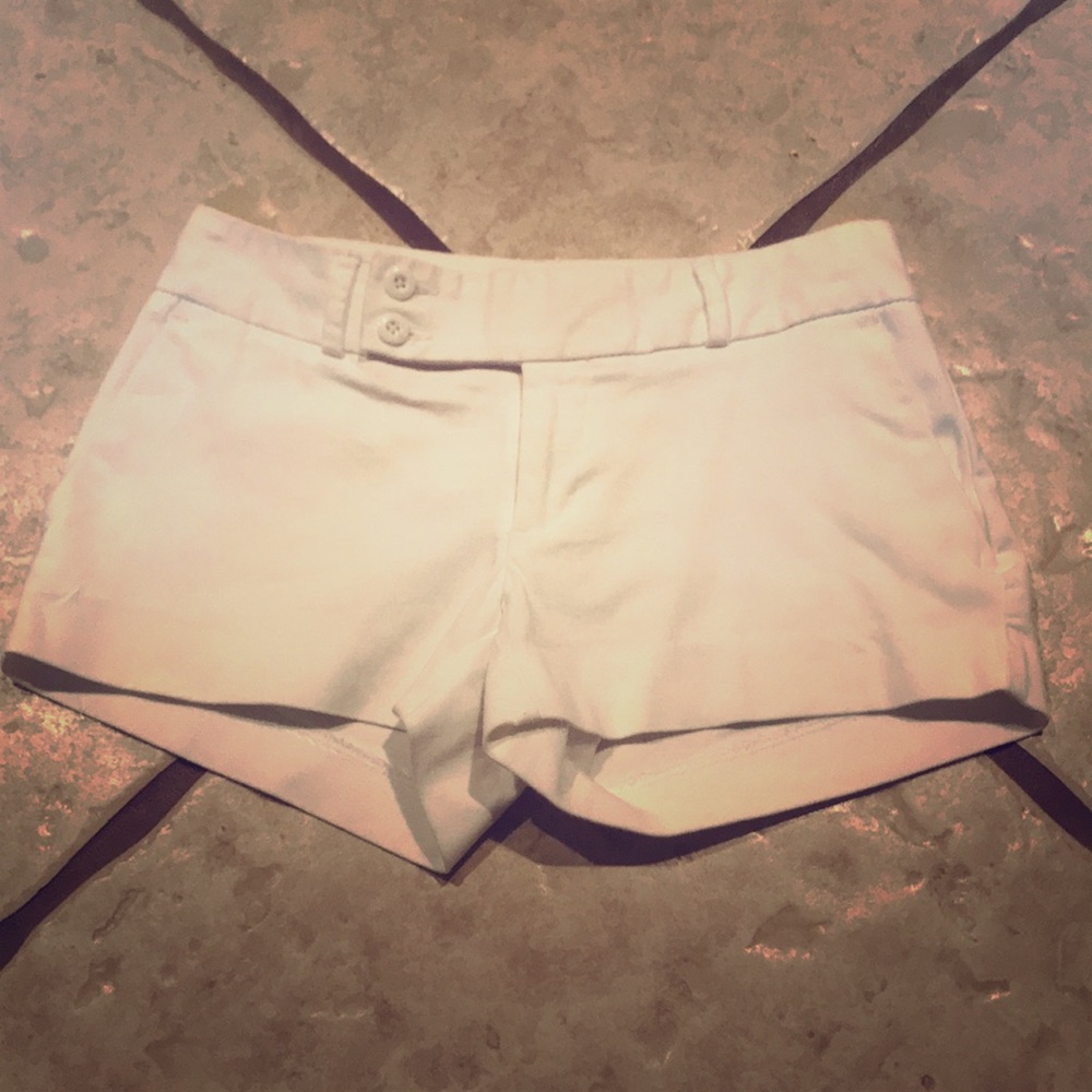 Banana Republic White Chino Shorts - Size 0